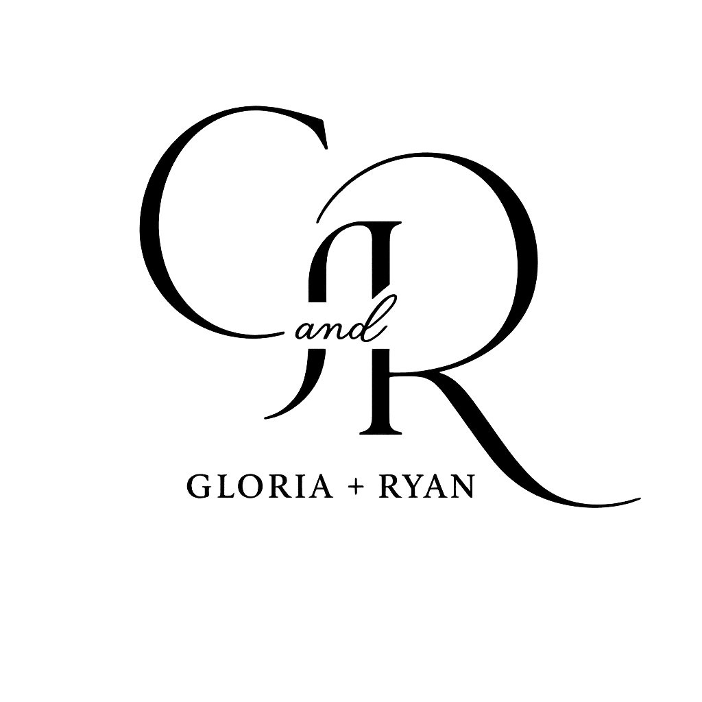 Beautiful wedding logo